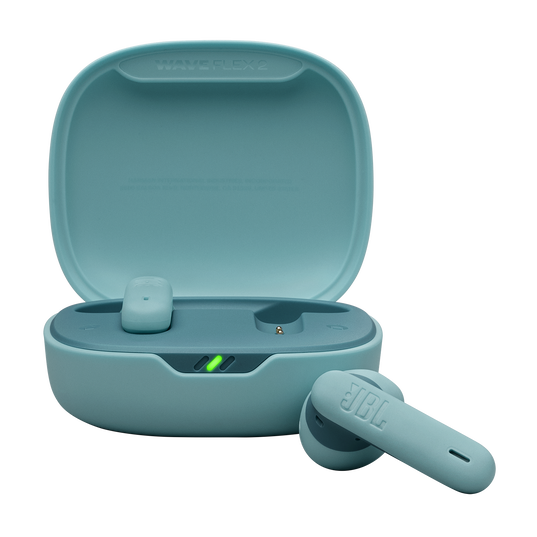 JBL Wave Flex 2 - Blue - True Wireless Earbuds - Hero